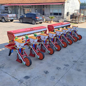 Sembradora <span class=keywords><strong>de</strong></span> Maíz con Tractor <span class=keywords><strong>de</strong></span> Arrastre, Nuevo Modelo, Sembradora <span class=keywords><strong>de</strong></span> Maíz y Fertilizante <span class=keywords><strong>de</strong></span> Acero Inoxidable - Product Image 2