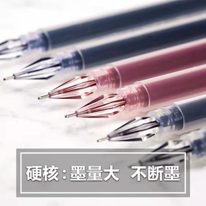 ปากกาเจลพลาสติก Zuixua รุ่น 801 หัวเพชร 0.38 มม. สำหรับใช้ในสำนักงานและโรงเรียน - Product Image 2