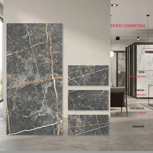 Carreaux de sol et de mur en porcelaine émaillée pleine masse Vistaar White 600x1200mm - Product Image 4