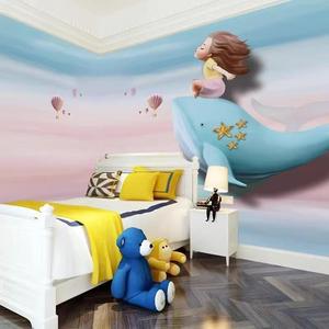 Papel Tapiz 3D Infantil Personalizado, Moderno, sin Costuras, con Dibujos Animados, Impermeable, Decoración del Hogar, Antiestático <span class=keywords><strong>y</strong></span> Resistente a la Humedad, Mural Infantil - Product Image 2
