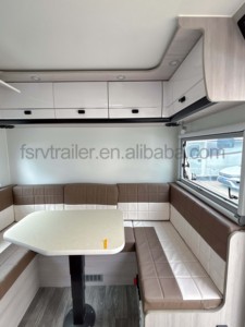Remolque de caravana para acampar al aire libre, personalizado a precio de fábrica, para familias, con acoplador, apto para todo tipo de terreno. - Product Image 6