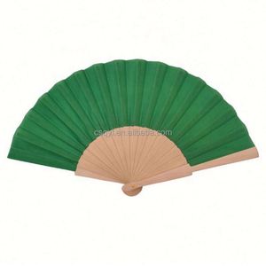 Personalize Wooden Hand Made Fans Custom Printed Logo Folding High Quality Personalized Wood Hand Held Fan Advertising Fan - Product Image 6