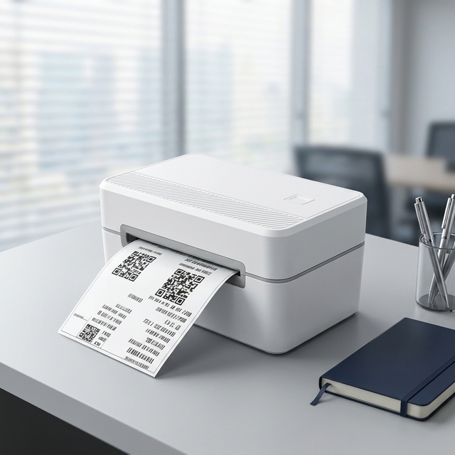 Marklife D200 High-Speed 4x6 Wireless Thermal Printer 203dpi Resolution for Logistics and Small Business Shipping Labels
