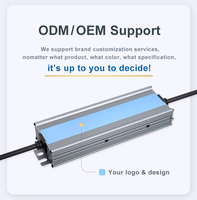 Transformador Led 24V impermeable IP67 serie SE fuente de alimentación de corriente constante Controlador LED 12V