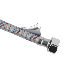 Dây bện ống nước linh hoạt <span class=keywords><strong>Hose</strong></span> với mặt bích nối dài bằng thép không gỉ Ống linh hoạt cung cấp nước mở rộng linh hoạt vòi nước - Product Image 4