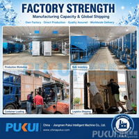 Machine à glaçons / Usine de fabrication de glace / Distributeur automatique de glace pure et d'eau