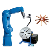 Robot Motoman GP180 Lengan Robot Industri Pengontrol YRC1000 Motor/Engine Linear Tracker Solusi Penanganan Otomatis