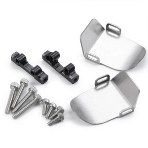 Kim Loại ổ trục sốc Fender <span class=keywords><strong>servo</strong></span> liên kết Rod bánh xe rim trục bánh răng gắn kết cho trục scx24 1/24 RC phụ tùng xe hơi - Product Image 2