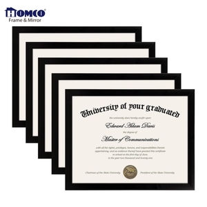 Bán buôn Tùy chỉnh hình ảnh khung hiện đại thân thiện với môi hình chữ nhật A4 hình ảnh màu đen hiển thị hình ảnh rắn Wall Mount khung ảnh - Product Image 1