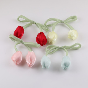 Capullos de Tulipanes Artificiales de Tela para Manualidades, Lazos para Cortinas, Accesorios de Ropa - Product Image 4