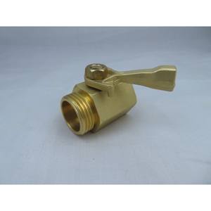 3/4-Inch Brass Stop Valve with <b>Quick</b> <b>Connectors</b> Garden Hose Ball Valve Irrigation Watering Valve Metal and ABS Material - Product Image 2