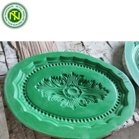 Plafond de gypse de conception de moulage rosace plafond moule