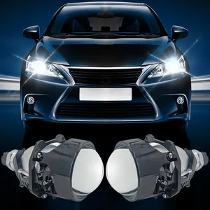 Lampu kabut Led 2.0 inci untuk Toyota, lampu kabut lensa proyektor Bi Led, lampu kabut baru untuk Toyota