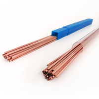 Fil de soudure en cuivre phosphoreux BCuP-2 en tailles plates 1,3x3,2 mm et rondes 2,0-4,0 mm