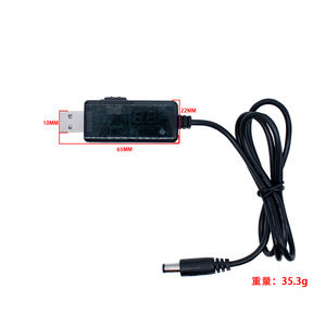 Convertisseur USB Boost Alimentation/<span class=keywords><strong>Chargeur</strong></span>/Câble convertisseur 5V 9V 12V Convertisseur élévateur USB avec connecteur 3.5x1.35mm - Product Image 5