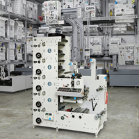 Imprimante UV flexo automatisée professionnelle avec des fonctionnalités de pointe pour la fabrication d'étiquettes commerciales