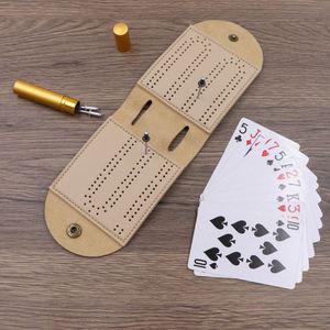 Marcador de Puntos Portátil de Cuero PU para Juegos al Aire Libre, Marcador Manual - Product Image 1