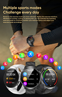 VALDUS EKG Gesundheit Smartwatch 440mAh Batterie unterstützung Herzfrequenz Schlaf überwachung Multi Sport modus NFC VE62 PRO IP67 Smart Watch