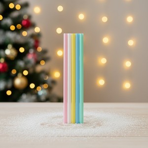 Pailles jetables en plastique biodégradable PLA personnalisées, écologiques, de haute qualité, pour le camping - Product Image 1