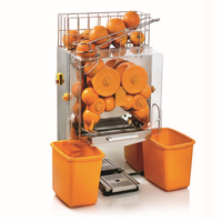 Commerciële Auto-Invoermand Koude Pers Citrus Sinaasappelpers Machine Automatische Sinaasappelpers Machine Sap Maken Apparatuur