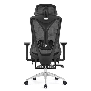Meilleure vente repose-pieds et ordinateur portable Cegornomic Maratti <span class=keywords><strong>Ergohuman</strong></span> Appui-tête ergonomique en maille Chaise de bureau à domicile - Product Image 4