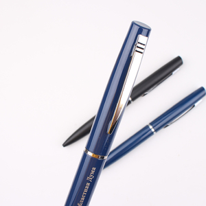 Chất lượng cao tối màu xanh đế chế bóng bút 1.0 mét chiều rộng bằng văn bản cho văn phòng hoặc món quà giáng sinh với biểu tượng tùy chỉnh - Product Image 3