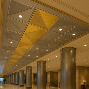 Panneaux de revêtement de colonne en acier inoxydable personnalisés | Couverture intérieure décorative avec finition de couleur durable - Product Image 1