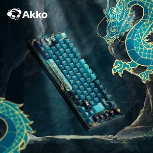 <span class=keywords><strong>Akko</strong></span> MOD 007เขาเป็นปีของแป้นพิมพ์ลายมังกร ISO พร้อมพวงกุญแจ PBT รูปเชอร์รี่โปรไฟล์และตัวยึดปะเก็น - Product Image 1