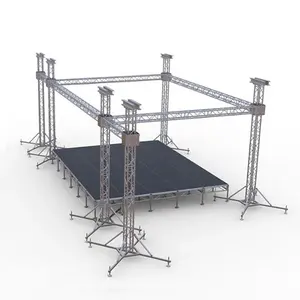 10*6*6m Concert Wedding Exhibition High Quality Used CE TUV Certificated Stage Truss Aluminum