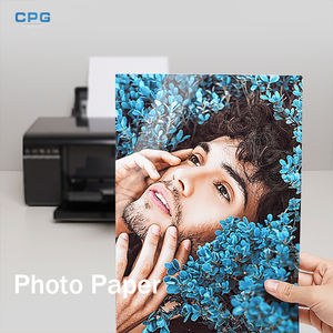 Rouleau de papier photo RC enduit de résine personnalisé par le fabricant, 260 g/m², papier photographique professionnel imperméable, papier photo en vrac OEM - Product Image 3