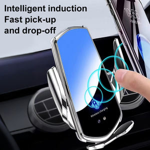 Support de téléphone de <span class=keywords><strong>voiture</strong></span> universel N1 à pince automatique infrarouge, <span class=keywords><strong>chargeur</strong></span> rapide à <span class=keywords><strong>induction</strong></span> automatique, <span class=keywords><strong>chargeur</strong></span> sans fil pour <span class=keywords><strong>iPhone</strong></span> - Product Image 6