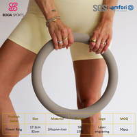 Ensemble d'haltères, barre de musculation, anneau de musculation, accessoires de yoga et d'haltérophilie en silicone