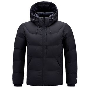 Veste en duvet de canard d'extérieur personnalisée pour hommes, mode Traje De <span class=keywords><strong>Plumon</strong></span>, veste décontractée coupe-vent, vestes rembourrées - Product Image 2