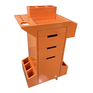 Salon de coiffure Spa barbier armoire à outils coiffure barbier coupe maquillage armoire boîte de rangement Salon chariot - Product Image 6