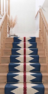 Handwoven Tribal Geometric Wool Jute <b>Runner</b> <b>Rug</b> Southwestern Carpet Accent <b>for</b> Rustic Boho Hallway Entryway Home Decoration - Product Image 6
