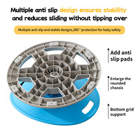 Chaise rotative pour l'intégration sensorielle des enfants, équipement d'entraînement vestibulaire pour garçons de 6 mois, en plastique