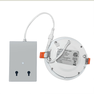 Pas de lumière bleue 12w 6 pouces 3CCT 5CCT Plafonnier <span class=keywords><strong>LED</strong></span> <span class=keywords><strong>Spot</strong></span> avec pilote intégré dans une boîte de jonction métallique - Product Image 3