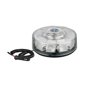 Luz de Advertencia de Emergencia para Tráfico, Color Ámbar, DC 12 <span class=keywords><strong>V</strong></span> a 24 <span class=keywords><strong>V</strong></span>, Redonda, LED, Súper Brillante, con 14 LED de Potencia - Product Image 3