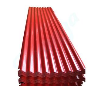 Lámina de Acero Galvanizado Prepintado PPGI, Color Rojo Popular RAL 3003 3013 3020 3028, Precio de Lámina de Hierro Corrugado para Techos - Product Image 3
