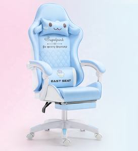 ราคาโรงงานสีเหลืองสำนักงานเก้าอี้เกมที่มีรูปแบบสุนัขการ์ตูนน่ารัก - Product Image 4