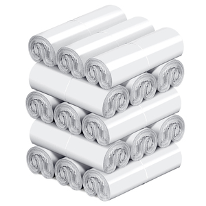 Nhựa màu trắng polymailer túi nhựa vận chuyển chuyển phát nhanh phong bì gửi thư đóng gói túi cho quần áo hàng may mặc và sách với logo - Product Image 2