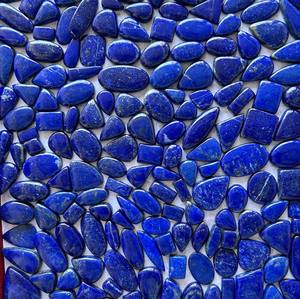 Cabochon en Lapis Lazuli Bleu Naturel de Qualité Supérieure, Pierre Précieuse de Guérison, Prix Compétitif pour la Fabrication de Bijoux - Product Image 3