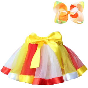 Jupes tutu arc-en-ciel pour filles, vente en gros, jupes tutu de fête d'anniversaire pour filles arc-en-ciel de haute qualité, jupes confortables pour filles à la mode - Product Image 3
