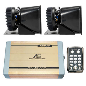 ไซเรนรถยนต์ อุปกรณ์เตือนภัยอิเล็กทรอนิกส์ เสียงดัง 20 เสียง สำหรับเตือนเหตุฉุกเฉิน ไซเรนตำรวจ ไมโครโฟนในตัว 12v 24v - Product Image 3