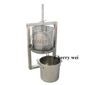 OEM 200kg/h Small fruits squeezer Press filter Hydraulic Juicer making machine for sale