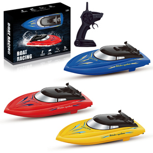 Chất Lượng Cao 2.4G Tố<span class=keywords><strong>c</strong></span> Độ Cao Racing RC Thuyền Trẻ Em Điều Khiển Từ Xa Thuyền Đồ Chơi - Product Image 1