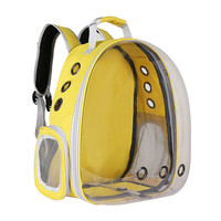 Sac à dos multifonctionnel transparent pour animaux de compagnie, sac de transport transparent pour chat, maille respirante, pour petits chiens et chats, promenade en plein air