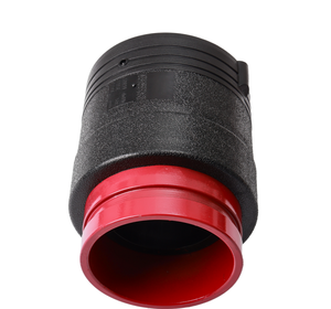 P100 hdpe इलेक्ट्रोफ्यूजन ग्रोव-एंड संक्रमण एडाप्टर 110 मिमी dn110 pn16 (sdr11) उच्च दबाव आईएसओ अनुपालन 50 साल की वारंटी - Product Image 2