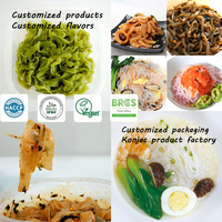 Asian Low-calorie Noodles Konjac Cup Instant Noodles Shirataki Ready to Eat Thai Konjac Cup Instant Noodles