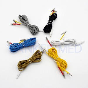 Paire de fils de connexion pour électroacupuncture Yankee Med, accessoires pour appareil SDZ II - Product Image 3